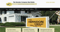 Desktop Screenshot of herndonrentals.com